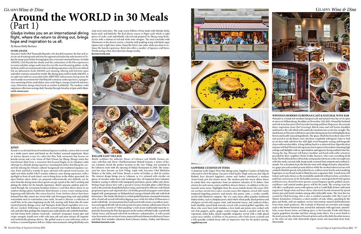 Around the World in 30 Meals part 1
