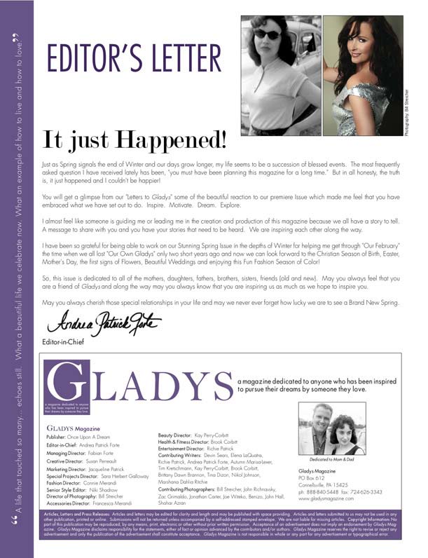 Editor s Note Magazine Sample E START 