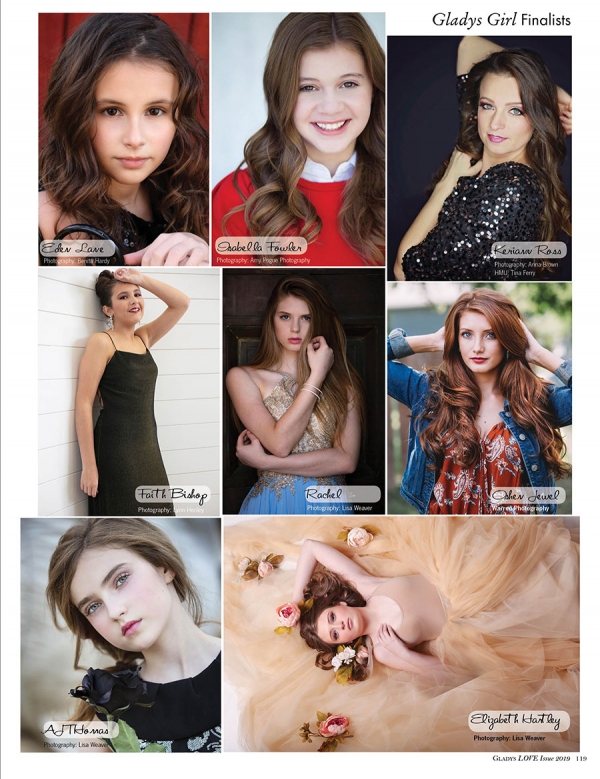 2019 Love Issue Gladys Girl Finalists