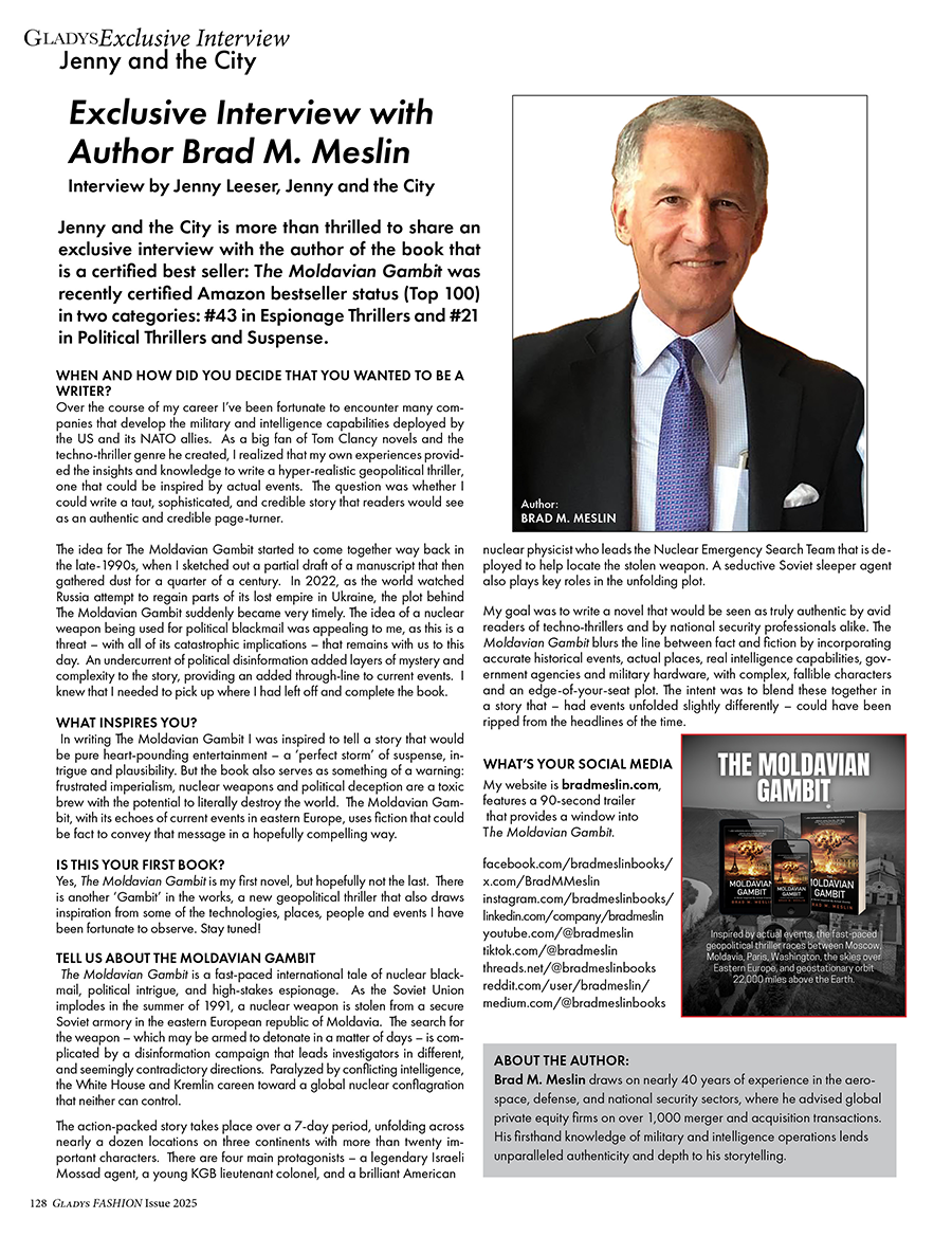 Author Brad M. Meslin