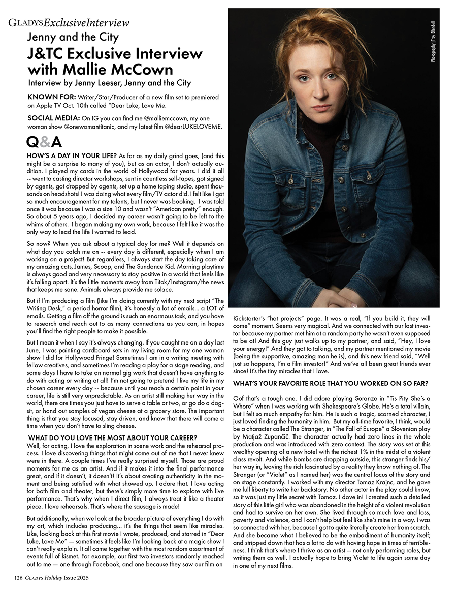 Interview with Mallie McCown